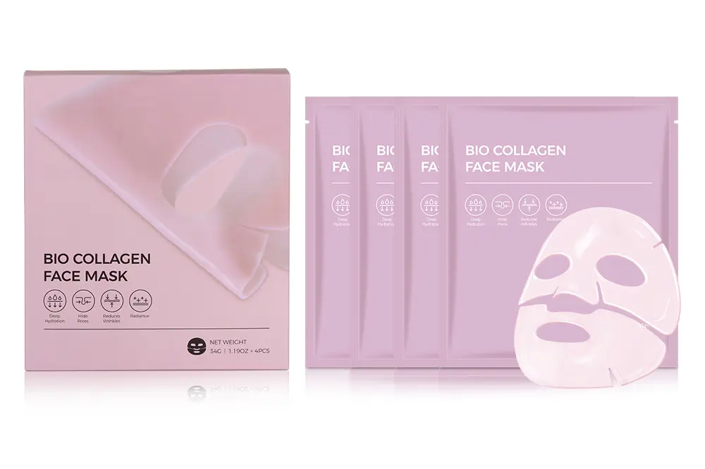 Mascarilla de Colágeno Absorbible Private Label: Guía OEM para Marcas de Belleza