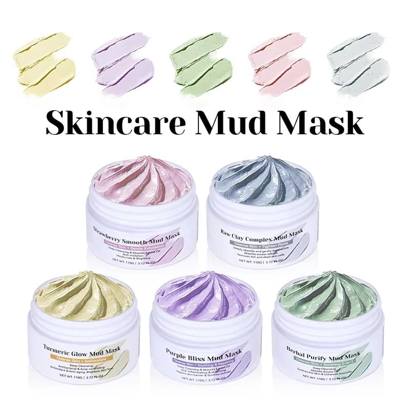 Clay & Mud Facial Mask detail 9